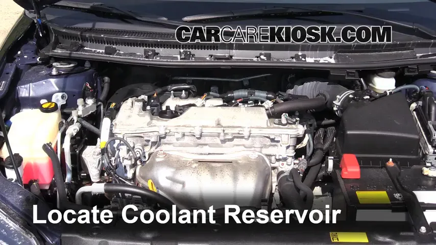 2012 Scion tC 2.5L 4 Cyl. Coolant (Antifreeze) Flush Coolant